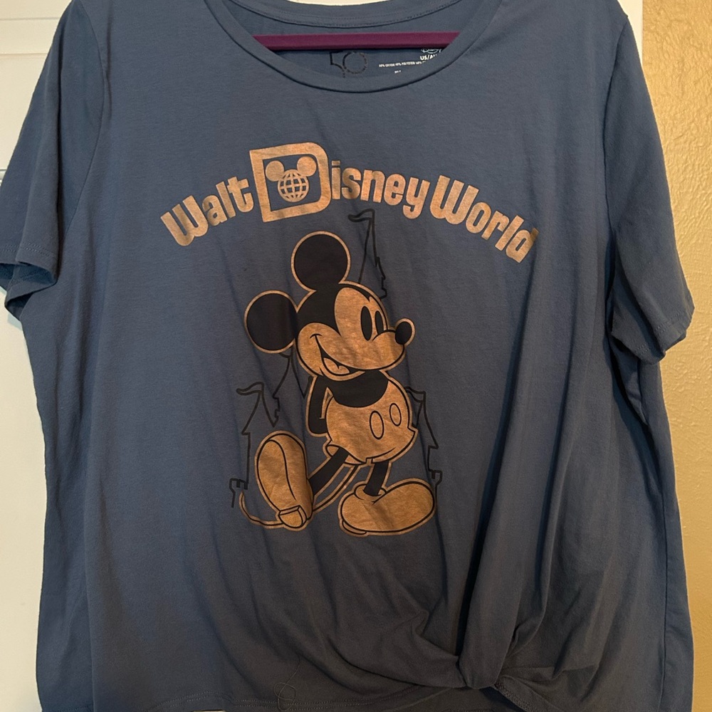 Disney Blue Graphic Tee